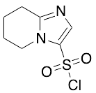 5H,6H,7H,8H-Imidazo[1,2-a]pyridine-3-sulfonyl Chloride (~85%)