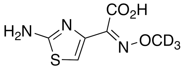 2-Amino-Alpha-(methoxyimino)-4-thiazoleacetic Acid-d3