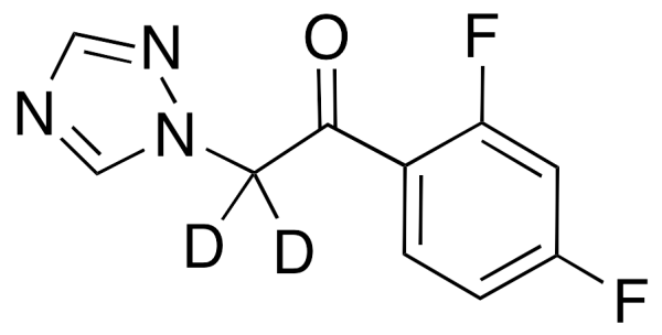 2,4-Difluoro-Alpha-(1H-1,2,4-triazolyl)acetophenone-d2