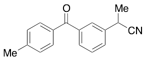 2-(3-(4-Methylbenzoyl)phenyl)propanenitrile
