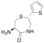 (2S,6R)-6-Amino-5-oxo-2-(2-thienyl)perhydro-1,4-thiazepine