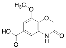 8-methoxy-3-oxo-3,4-dihydro-2H-1,4-benzoxazine-6-carboxylic Acid