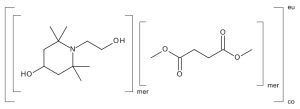 Poly(4-hydroxy-2,2,6,6-tetramethyl-1-piperidineethanol-alt-1,4-butanedioic Acid)