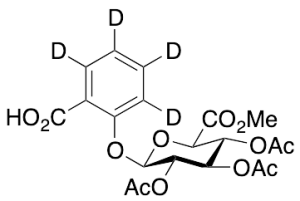 Methyl 1-(2-Carboxyphenyl)-2,3,4-tri-O-acetyl-Beta-D-glucopyranuronate-d4