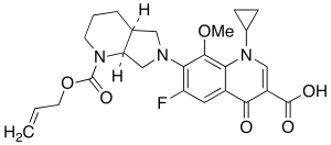 N-Allyloxycarbonyl Moxifloxacin