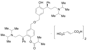(R)-Tolterodine, (R)-Fesoterodine Benzylic Ether Difumarate (>85%)
