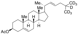 22-Dehydro Cholesterol-d7 3-Acetate