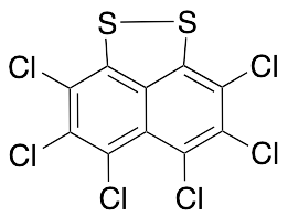 Hexachloronaphthalene-1,8-disulfide