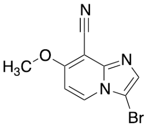 3-Bromo-7-methoxyimidazo[1,2-a]pyridine-8-carbonitrile