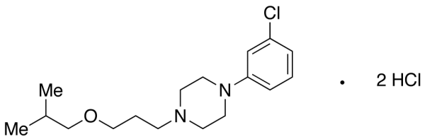 3-[4-(3-Chlorophenyl)piperazin-1-yl]propyl Isobutyl Ether Dihydrochloride
