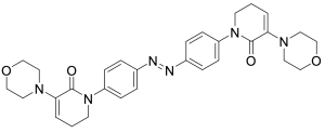 Bis(3-morpholino-5,6-dihydropyridine)diazene Apixaban