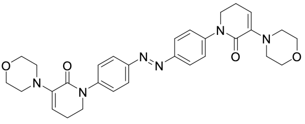 Bis(3-morpholino-5,6-dihydropyridine)diazene Apixaban