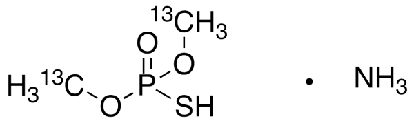 O,O-Dimethyl Phosphorothionate-13C2 Ammonium Salt