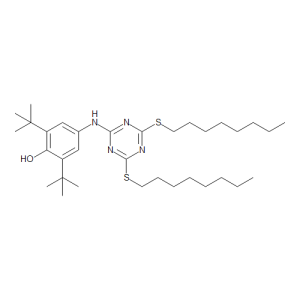 4-{[4,6-Bis(octylsulfanyl)-1,3,5-triazin-2-yl]amino-2,6-di-tert-butylphenol