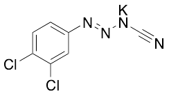 3-(3,4-Dichlorophenyl)triaz-2-ene-1-carbonitrile Potassium Salt