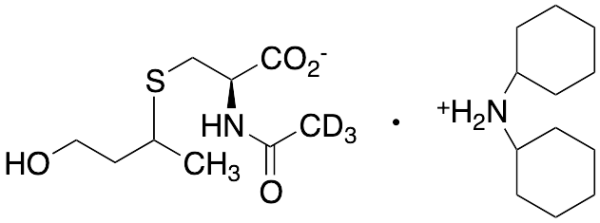 N-Acetyl-d3-S-(3-hydroxypropyl-1-methyl)-L-cysteine Dicyclohexylammonium Salt
