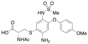 Amino Hydroxynimesulide Methyl Ether NAC Adduct