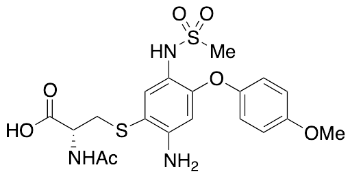 Amino Hydroxynimesulide Methyl Ether NAC Adduct