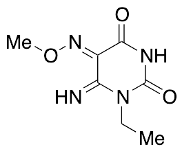 1-Ethyldihydro-6-imino-2,4,5(3H)-pyrimidinetrione 5-(O-Methyloxime)