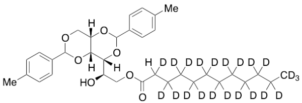 1,3:2,4-Bis-O-[(4-methylphenyl)methylene]-D-glucitol 1-Dodecanoate-d22
