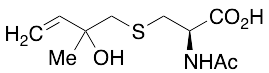 (R,S)-N-Acetyl-S-(2-hydroxy-2-methyl-3-buten-1-yl)-L-cysteine (90%)