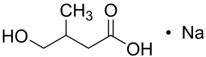 4-Hydroxyisovaleric Acid Sodium Salt