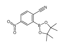 2-Cyano-5-nitrophenylboronic acid, pinacol