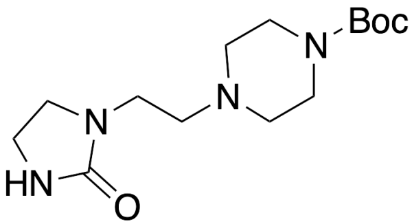tert-Butyl 4-(2-(2-Oxoimidazolidin-1-yl)ethyl)piperazine-1-carboxylate