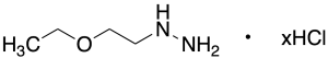 (2-ethoxyethyl)hydrazine xHCl salt