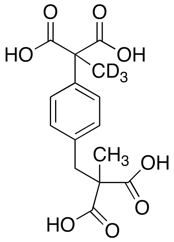 2-[4-(1,1-Dicarboethoxy)benzyl]-2-methyl Malonic Acid-d3