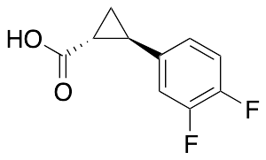 (1R,2R)-2-(3,4-Difluorophenyl)-cyclopropanecarboxylic Acid