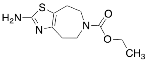 2-Amino-4,5,7,8-tetrahydro-6-(N-carbethoxy)thiazolo[5,4-d]azepine
