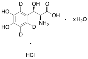 DL-threo-Droxidopa-d3 Hydrochloride Salt Hydrate