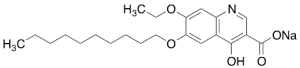 6-(Decyloxy)-7-ethoxy-4-hydroxyquinoline-3-carboxylate Sodium Salt