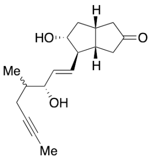 (3aS,4R,5R,6aR)-5-Hydroxy-4-((3R,E)-3-hydroxy-4-methyloct-1-en-6-yn-1-yl)hexahydropentalen-2(1H)-one