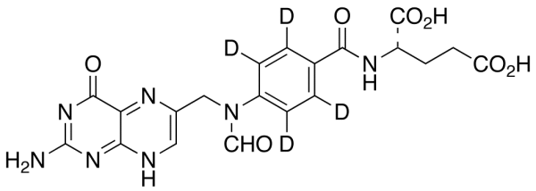 10-Formyl Folic Acid-d4