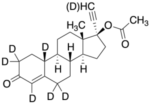 Norethindrone Acetate-2,2,4,6,6,10-d6 (Major)