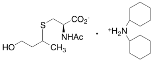 N-Acetyl-S-(3-hydroxypropyl-1-methyl)-L-cysteine Dicyclohexylammonium Salt(Mixture of Diastereomers)