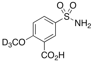 2-Methoxy-5-sulfamoylbenzoic Acid-d3