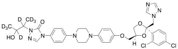 Hydroxy Itraconazole-d8