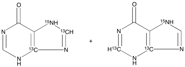 Hypoxanthine-13C2,15N (Mixture) Please see H998504