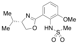 N-[2-[(4S)-4,5-Dihydro-4-(1-methylethyl)-2-oxazolyl]-6-methoxyphenyl]methanesulfonamide