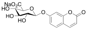 7-Hydroxy Coumarin Beta-D-Glucuronide Sodium Salt