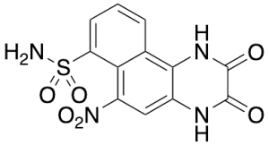 6-Nitro-7-sulfamoylbenzo[f]quinoxaline-2,3-Dione
