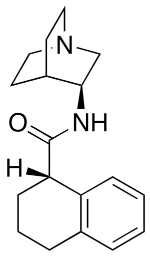 (1S)-N-(3S)-1-Azabicyclo[2.2.2]oct-3-yl-1,2,3,4-tetrahydro-1-naphthalenecarboxamide