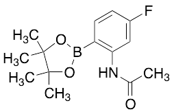 2-Acetamido-4-fluorophenylboronic Acid Pinacol Ester