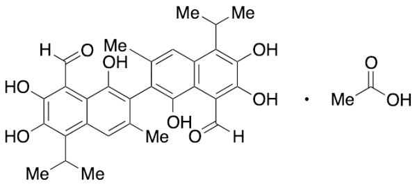 Gossypol Acetic Acid