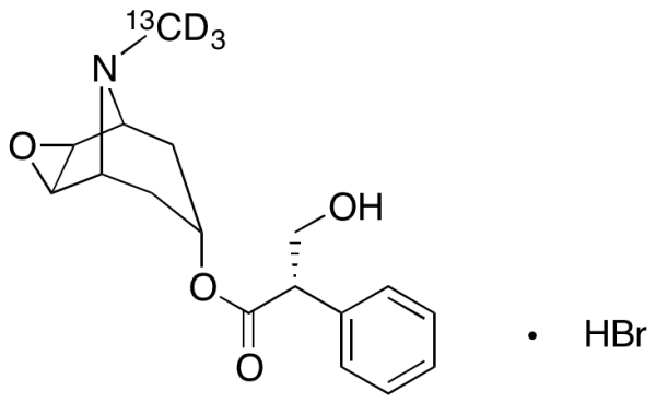 Scopolamine-13C, D3 Hydrobromide