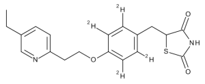 (±)-Pioglitazone-d4 (phenyl-d4)