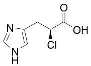 (S)-(-)-2-Chloro-3-[4(5)-imidazolyl]propionic Acid